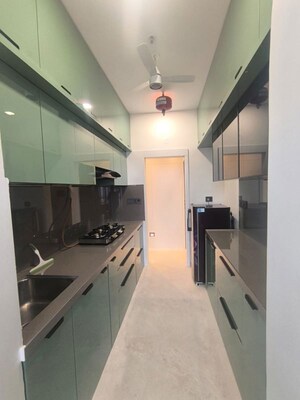 Kitchen in 3 BHK Apartment at Runwal The Central Park, Chinchwad – for Rent