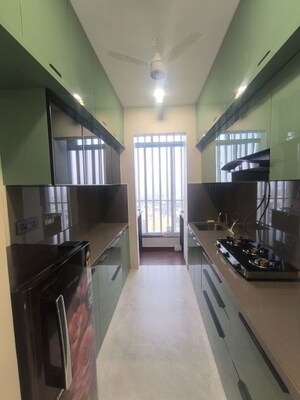 Kitchen in 3 BHK Apartment at Runwal The Central Park, Chinchwad – for Rent