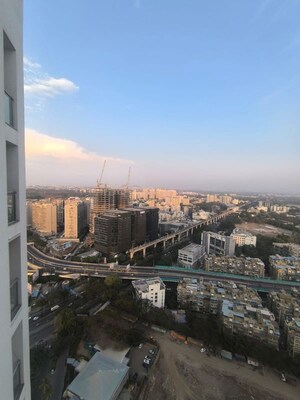 3 BHK Apartment – Exterior View View at Runwal The Central Park, Chinchwad - for Rent