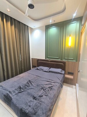 Bedroom in 3 BHK Apartment at Runwal The Central Park, Chinchwad – for Rent