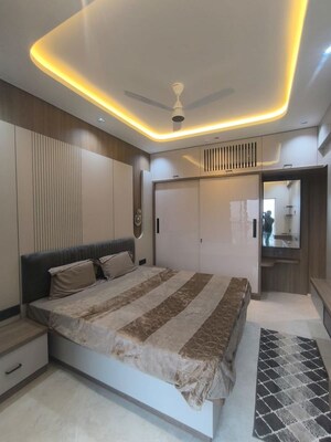 Bedroom in 3 BHK Apartment at Runwal The Central Park, Chinchwad – for Rent