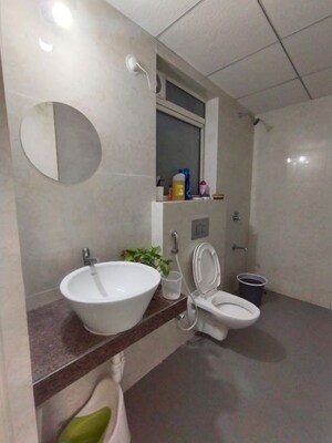 Bathroom in 2 BHK Apartment at Adhiraj Samyama, Kharghar Sector 37 – for Rent