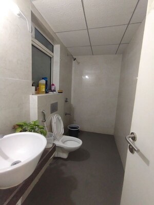 Bathroom in 2 BHK Apartment at Adhiraj Samyama, Kharghar Sector 37 – for Rent