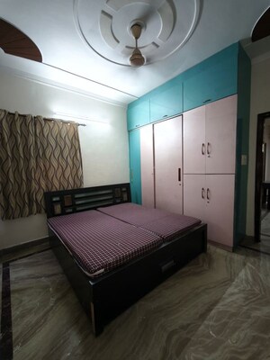 Bedroom in 3 BHK Builder Floor at Ashok Nagar – for Rent