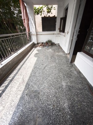 Balcony in 3 BHK Builder Floor at Tilak Nagar – for Rent