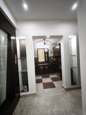 Building Lobby in 3 BHK Builder Floor at Tilak Nagar – for Rent
