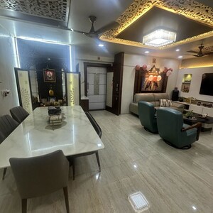 Dining area in 4 BHK Apartment at Keystone Elita, Kharghar – for Sale