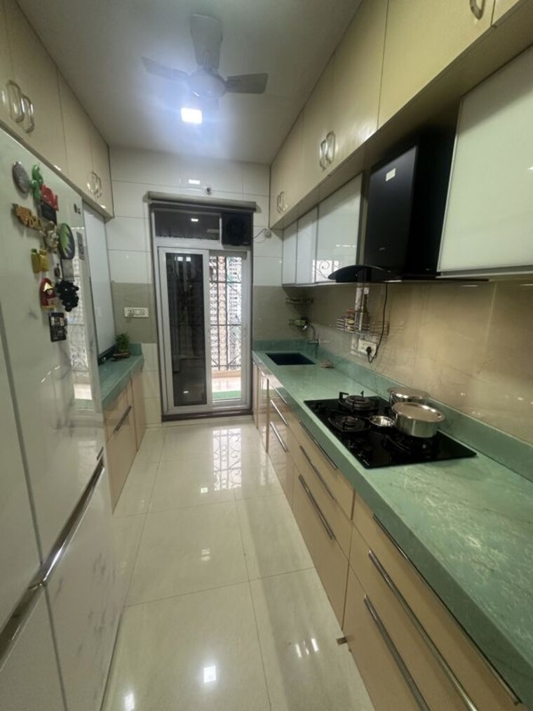 Kitchen, keystone-elita 4 Bedroom 2500 Sq.Ft. Apartment In Kharghar Navi Mumbai 10609833