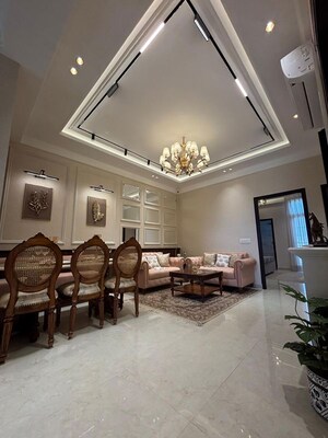 Living Room in 3 BHK Apartment at Aerocity – for Sale