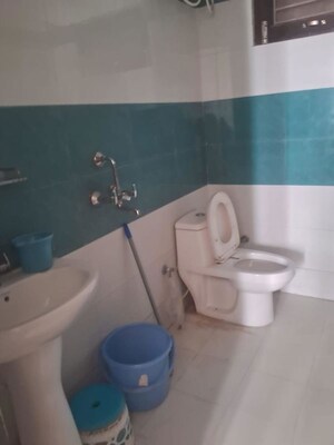 Bathroom in 2 BHK Builder Floor at Aman Vihar – for Rent