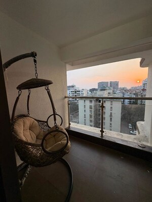 Balcony in 2 BHK Apartment at ARV Uthville, Kharadi – for Rent