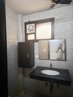 Kitchen in 3 BHK Builder Floor at Ashok Nagar – for Rent