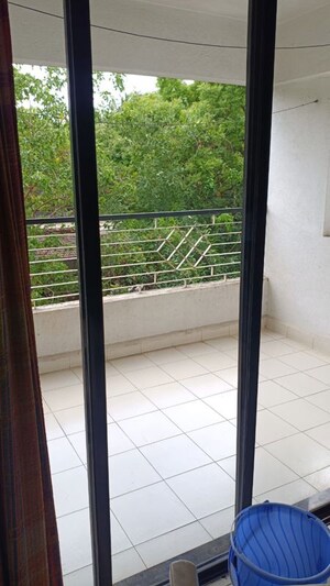 Balcony in 3 BHK Apartment at Aundh Gaon – for Rent
