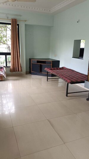 Living Room in 3 BHK Apartment at Aundh Gaon – for Rent