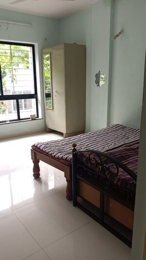 Bedroom in 3 BHK Apartment at Aundh Gaon – for Rent