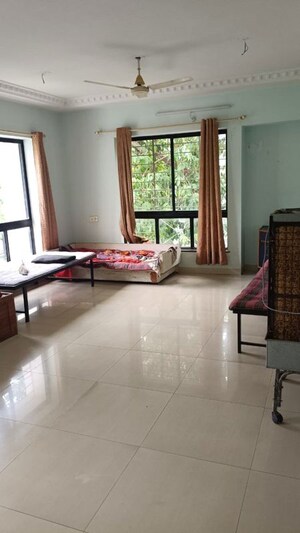 Living Room in 3 BHK Apartment at Aundh Gaon – for Rent