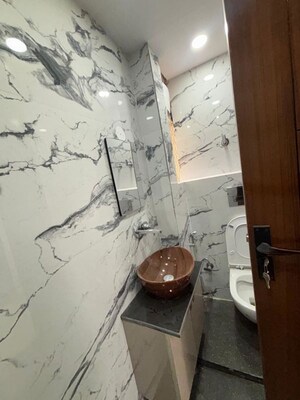 Attached Bathroom in 3 BHK Apartment at Sector 12 Dwarka – for Rent