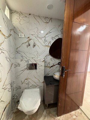 Bathroom in 3 BHK Apartment at Sector 12 Dwarka – for Rent