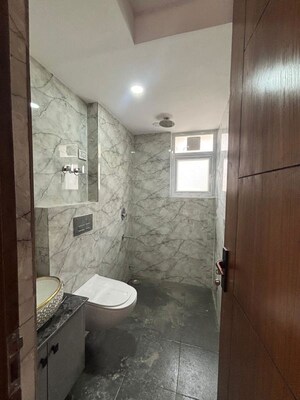 Bathroom in 3 BHK Apartment at Sector 12 Dwarka – for Rent