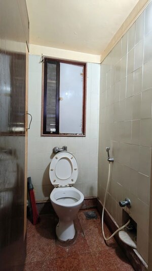 Bathroom in 1 BHK Apartment at Shiv Om CHS, Chandivali – for Rent