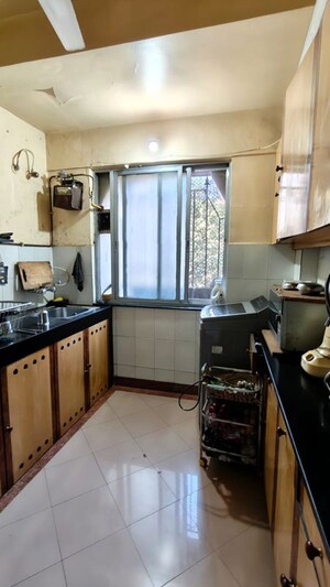 Kitchen in 1 BHK Apartment at Shiv Om CHS, Chandivali – for Rent