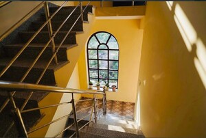 Staircase in 3 BHK Builder Floor at Aman Vihar – for Rent