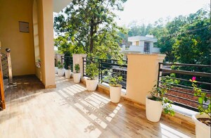 Balcony in 3 BHK Builder Floor at Aman Vihar – for Rent