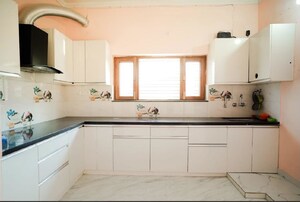 Kitchen in 3 BHK Builder Floor at Aman Vihar – for Rent
