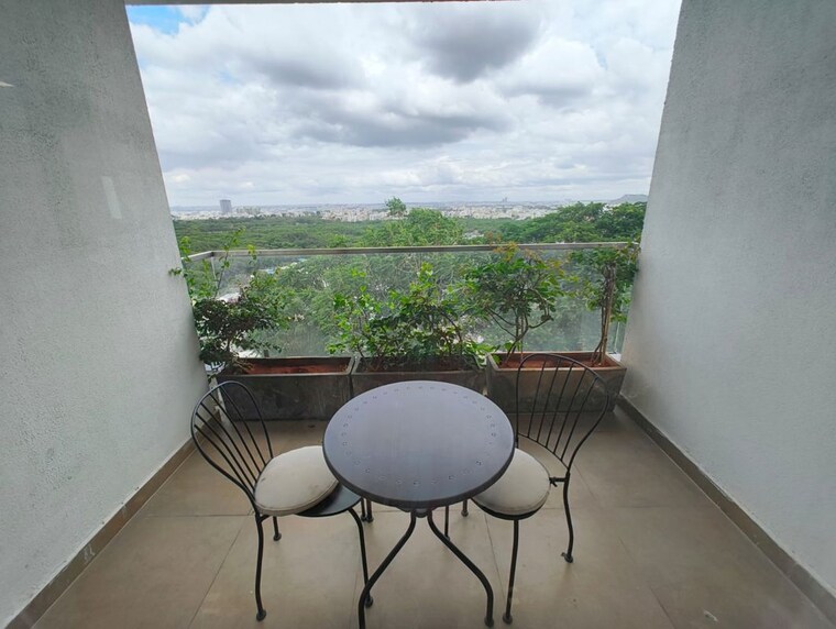 Balcony, banjara hills 3 Bedroom 3232 Sq.Ft. Builder Floor In Banjara Hills Hyderabad 10609927