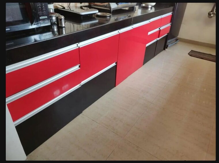 Kitchen, park-express 3 Bedroom 1300 Sq.Ft. Apartment In Baner Pune 10609919