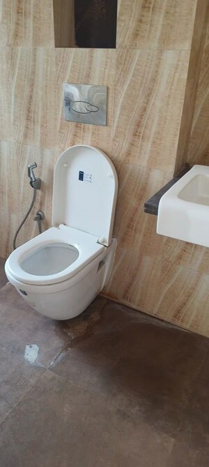Bathroom in 1 BHK Apartment at Lodha Amara, Kolshet Road – for Rent
