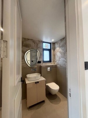 Bathroom in 4 BHK Apartment at Sector 12 Dwarka – for Rent