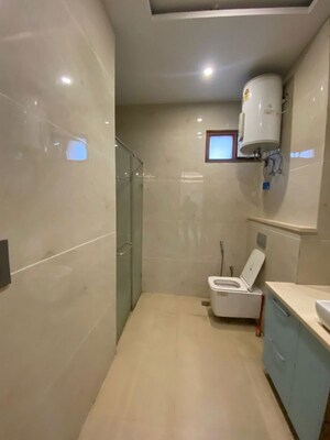 Bathroom in 3 BHK Apartment at Palam Vihar Residents Association, Palam Vihar – for Rent