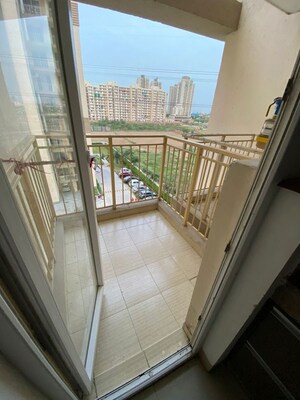 Balcony in 3 BHK Apartment at Emaar Gurgaon Greens, Sector 102 – for Rent