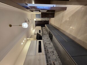 Kitchen in 4 BHK Builder Floor at Sushant Lok Iii – for Rent