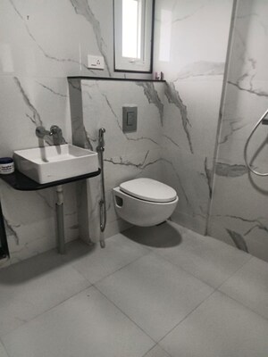 Bathroom in 3 BHK Apartment at Wireless Colony – for Rent