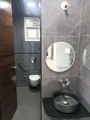 Bathroom in 3 BHK Apartment at Wireless Colony – for Rent