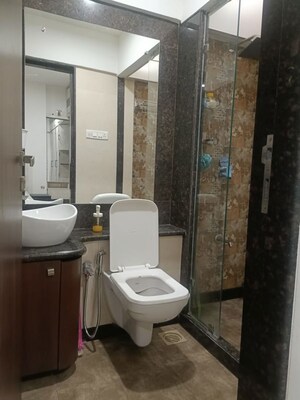 Bathroom in 2 BHK Apartment at Rizvi Cedar, Malad East – for Sale