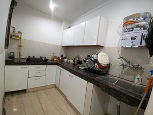 Kitchen in 1 BHK Builder Floor at Saket – for Rent