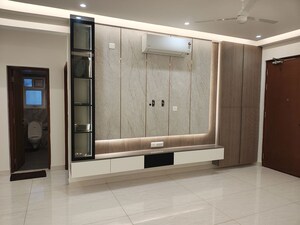 Building Lobby in 3 BHK Apartment at Prestige Beverly Hills, Kokapet – for Rent