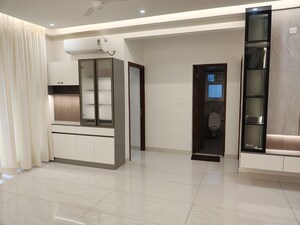 Building Lobby in 3 BHK Apartment at Prestige Beverly Hills, Kokapet – for Rent