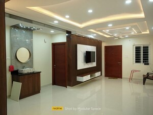 Living Room in 2.5 BHK Apartment at Frontline Seven, Kokapet – for Rent
