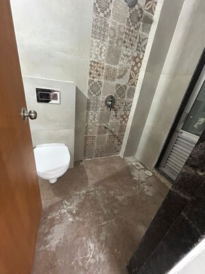 Bathroom in 2 BHK Apartment at Kshitij CHS Sanpada, Sanpada – for Rent