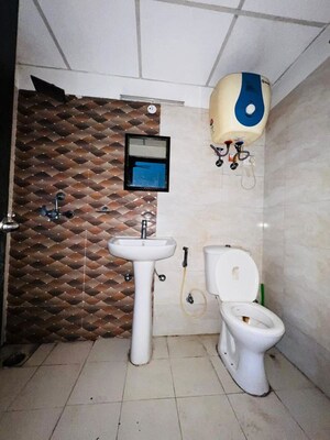 Bathroom in 3 BHK Apartment at Nirala Estate, Tech Zone 4 Greater Noida – for Rent