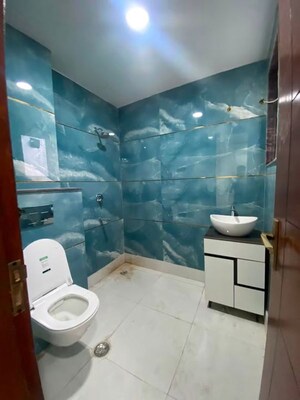 Bathroom in 2 BHK Apartment at Chattarpur – for Rent