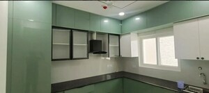 Kitchen in 3 BHK Apartment at Aparna Zenon, Puppalaguda – for Rent