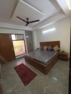 Bedroom in 1 BHK Builder Floor at Saket – for Rent