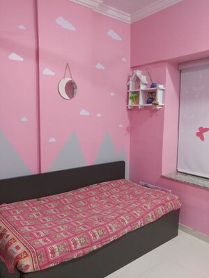 Bedroom in 2 BHK Apartment at Jarvari Apartment, Pimple Saudagar – for Rent