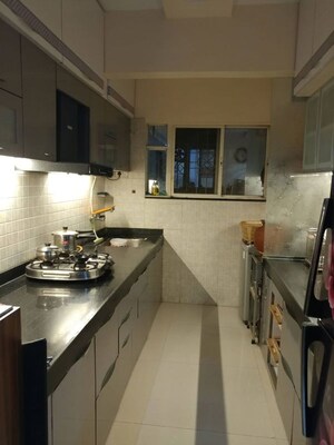 Kitchen in 2 BHK Apartment at Jarvari Apartment, Pimple Saudagar – for Rent