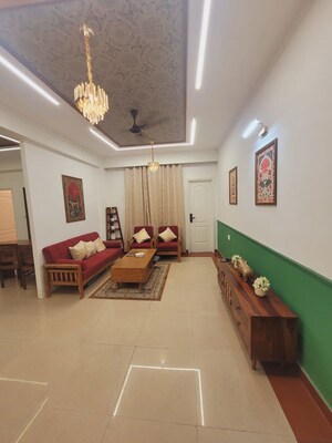 Kitchen in 3 BHK Apartment at Jaipurias Sunrise Greens Zirakpur, Vip Road – for Sale